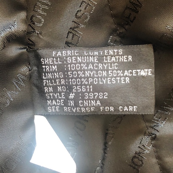 Jones New York Leather Jacket - Picture 5 of 7